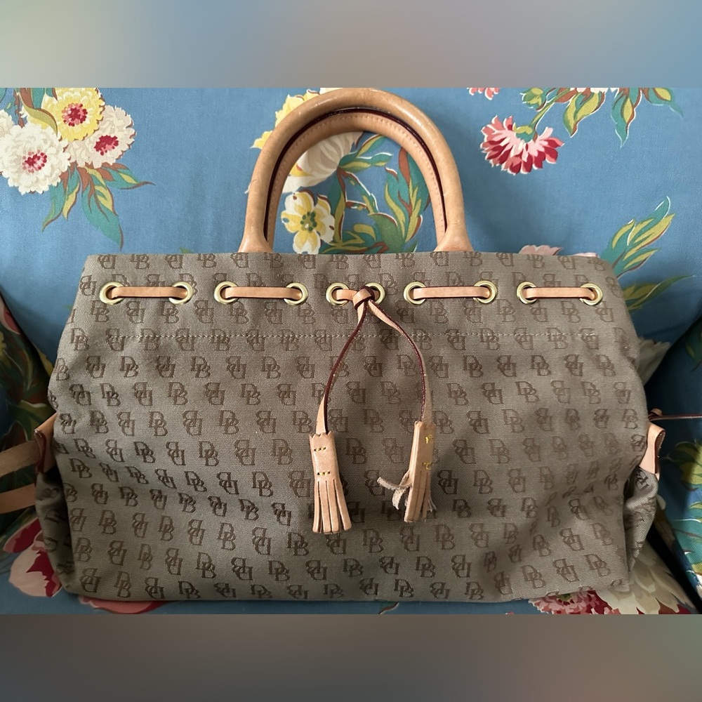 Dooney & Bourne Tassel Tote Satchel NWOT